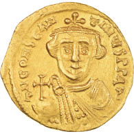 Monnaie, Constans II, Solidus, 641-646, Constantinople, SUP, Or, Sear:938 - Byzantine