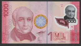 Costa Rica 1 Mil 1000 1,000 Colones A Series Polymer 2009 UNC - Costa Rica