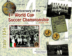 DOMINICA 2005 Mi BL 514 75th ANNIVERSARY OF FIFA WORLD CUP SOCCER FOOTBALL CHAMPIONSHIP MINT MINIATURE SHEET ** - 1930 – Uruguay