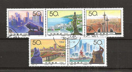 China 1994  Special Economic Zones  Mi  2578 - 2582  Cancelled(o) - Gebraucht