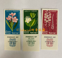 Israel 1961 13th Anniversary Of Independence Flowers Flora Plants Fruit Plant Flower Myrtus Communis Stamps MNH - Gebruikt (met Tabs)