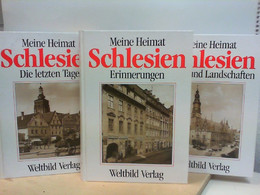 Meine Heimat Schlesien - 3 Bände : Die Letzten Tage, Erinnerungen, Städte Und Landschaften - Other & Unclassified