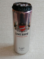 LATVIA.. BEER CAN..KAZAKHSTAN LINE BREW..PREMIUM LAGER..LIGHT..568ml..1PINT - Dosen