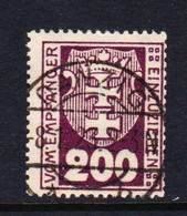STAMPS-DANZIG-PORTO-1921-USED-SEE-SCAN - Taxe