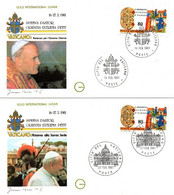 Visite Pape Juan Pablo Jean-Paul II 1981 - Estremo Oriente Extrême-Orient Asie - JP II Vaticano - Franking Machines (EMA)