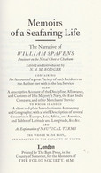 WILLIAM SPAVENS - The Memoirs Of A Seafaring Life - Originally Published In 1796 - London, The Bath Press 2001 - Voyages