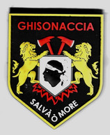 Ecusson PVC SAPEURS POMPIERS GHISONACCIA CORSE - Pompiers