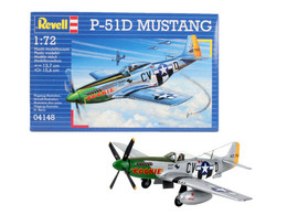 Revell - P-51D MUSTANG Maquette Avion Kit Plastique Réf. 04148 Neuf NBO 1/72 - Airplanes