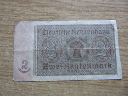 2 Rentenmark - 2 Rentenmark