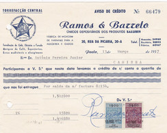 MY BOX 2 - PORTUGAL COMMERCIAL DOCUMENT  - PORTO - FISCAL STAMP - CAFÉ - COFFEE - Portugal