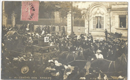 49   ANGERS  CARTE PHOTO  N° 11  MI - CAREME  1906 - Angers