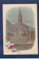 Chromo Aiguebelle Chocolat Drôme 13 X 9 Notre Dame De Lourdes Religion Image Pieuse - Aiguebelle