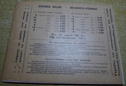 BELGIAN CONGO BELGE :  1937 -    CARNET A5  **    COMPLET MAIS SANS AGRAFE ET ROUILLE 650,00€ - Cuadernillos