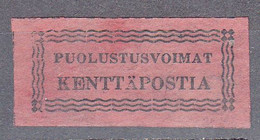 FINLAND   SCOTT NO M1  UNUSED NO GUM  YEAR 1941 - Militärmarken