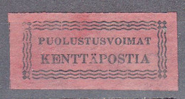 FINLAND   SCOTT NO M1  UNUSED NO GUM  YEAR 1941 - Military / Militaires / Militair