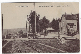 HAUTE MARNE 52. DOULAINCOURT AVENUE DE LA GARE - Doulaincourt