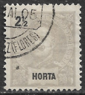 Horta – 1897 King Carlos 2 1/2 Réis Used Stamp - Horta