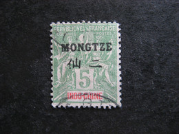 MONG-TZEU: TB N° 4, Oblitéré. - Used Stamps