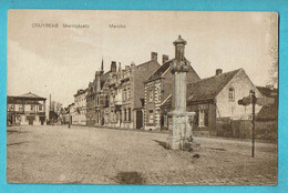 * Kruibeke - Cruybeke (Waasland - Oost Vlaanderen) * (Uitg Foubert) Marktplaats, Marché, Grand'Place, Pompe, Kiosque - Kruibeke