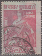 PORTUGAL  (IMP. POSTAL E TELEGRÁFICO) - 1915-1925. Para Os Pobres.  P. Pont. (PH) 15 C.  (o)   MUNDIFIL  Nº 10a - Gebraucht