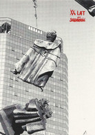 Poland SOLIDARITY (3117): XX Y. Card F. Dzerzhinsky - Dismantling Of The Monument - Vignettes Solidarnosc
