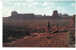 BR1386 Utah Monument Valley Indian Viaggiata 1984 Verso Roma - Monument Valley