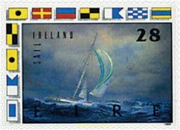 66735 MNH IRLANDA 1989 REGATA ALREDEDOR DEL MUNDO - Collezioni & Lotti