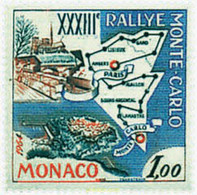 44821 MNH MONACO 1963 33 RALLY AUTOMOVILISTICO DE MONTECARLO - Autres & Non Classés