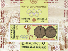 16013 MNH YEMEN. República árabe 1968 MEDALLAS DE ORO DE LOS JUEGOS OLIMPICOS DE INVIERNO - Hiver 1924: Chamonix