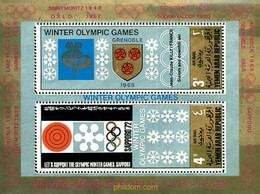 72526 MNH YEMEN. República árabe 1968 JUEGOS OLIMPICOS DE INVIERNO - Invierno 1924: Chamonix