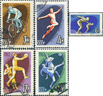 355726 USED UNION SOVIETICA 1963 3 SPARTAKIADAS DEL PUEBLO SOVIETICO - Verzamelingen