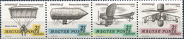 190572 MNH HUNGRIA 1967 PIONEROS DE LA AVIACION - Parachutisme