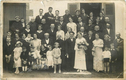 Plozevet  , Carte Photo De Mariage  ( Scan Recto Et Verso ) - Plozevet