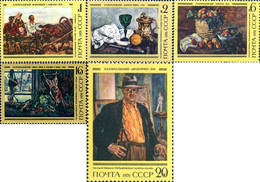 68830 MNH UNION SOVIETICA 1976 PINTURAS DE P.P. KONTCHALOVSKI - Verzamelingen