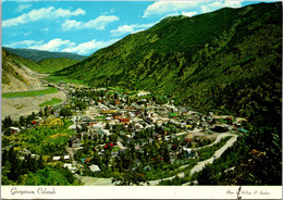 Colorado Georgetown Aerial View 1979 - Rocky Mountains