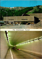 Colorado Eisentower Memorial Tunnel Interstate 80 Exterior And Interior View 1980 - Rocky Mountains