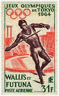 259635 HINGED WALLIS Y FUTUNA 1964 18 JUEGOS OLIMPICOS VERANO TOKIO 1964 - Usados