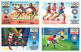 38911 MNH ESTE AFRICANO 1972 20 JUEGOS OLIMPICOS VERANO MUNICH 1972 - Hockey (sur Gazon)