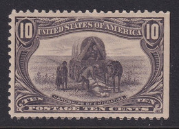 USA, Scott 290, MNH, Straight Edge, Gum Wrinkle - Unused Stamps