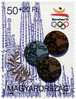 135797 MNH HUNGRIA 1992 25 JUEGOS OLIMPICOS VERANO BARCELONA 1992 - Used Stamps