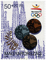 135797 MNH HUNGRIA 1992 25 JUEGOS OLIMPICOS VERANO BARCELONA 1992 - Oblitérés