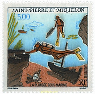 93015 MNH SAN PEDRO Y MIQUELON 1993 SUBMARINISMO - Gebruikt