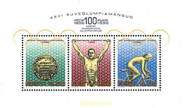 85551 MNH ESTONIA 1996 26 JUEGOS OLIMPICOS VERANO ATLANTA 1996 - CENTENARIO DE LOS JUEGOS OLIMPICOS - Estate 1896: Atene