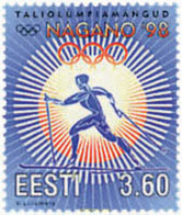 85748 MNH ESTONIA 1998 18 JUEGOS OLIMPICOS DE INVIERNO NAGANO 1998 - Hiver 1998: Nagano