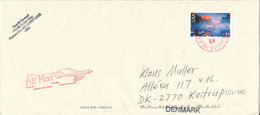 USA Cover Sent Air Mail To Denmark 6-4-2007 Single Franked - Cartas & Documentos