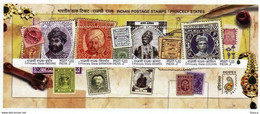 India 2010 Princely States Royalty Traditional Costumes Miniature Sheet MS MNH, P.O Fresh & Fine - Other & Unclassified
