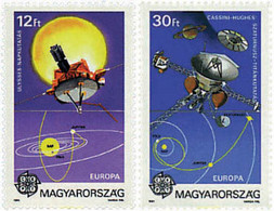 64332 MNH HUNGRIA 1991 EUROPA CEPT. TELECOMUNICACIONES - Gebraucht