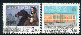 FINLAND 1990 350th Anniversary Of Helsinki University Used.  Michel 1106-07 - Usati