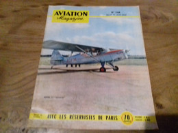 40/ AVIATION MAGAZINE N° 146 1955 AUSTER J 5 AUTOCAR /CESSNA 310 ECT - Luftfahrt & Flugwesen