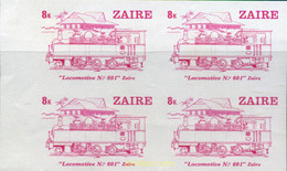 254140 MNH ZAIRE 1980 LOCOMOTORAS - 1980-1989